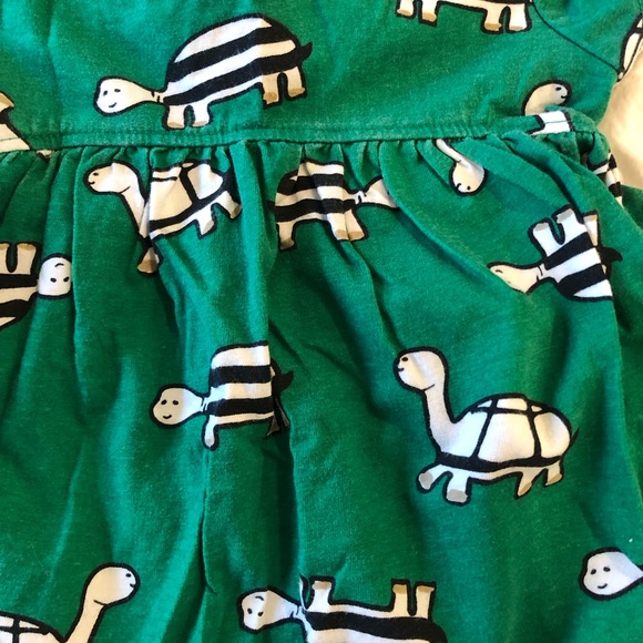 🐢Hanna Andersson girls turtle print dress - Picture 4 of 5